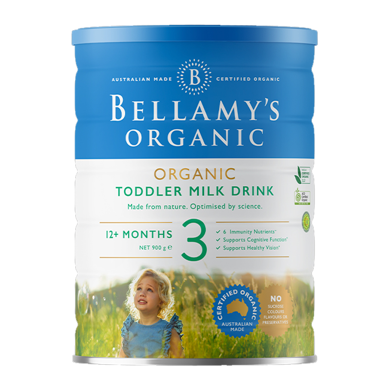 Bellamys Organic Toddler Milk Drink Step 3 (12+ Month) 900gr | Gogobli