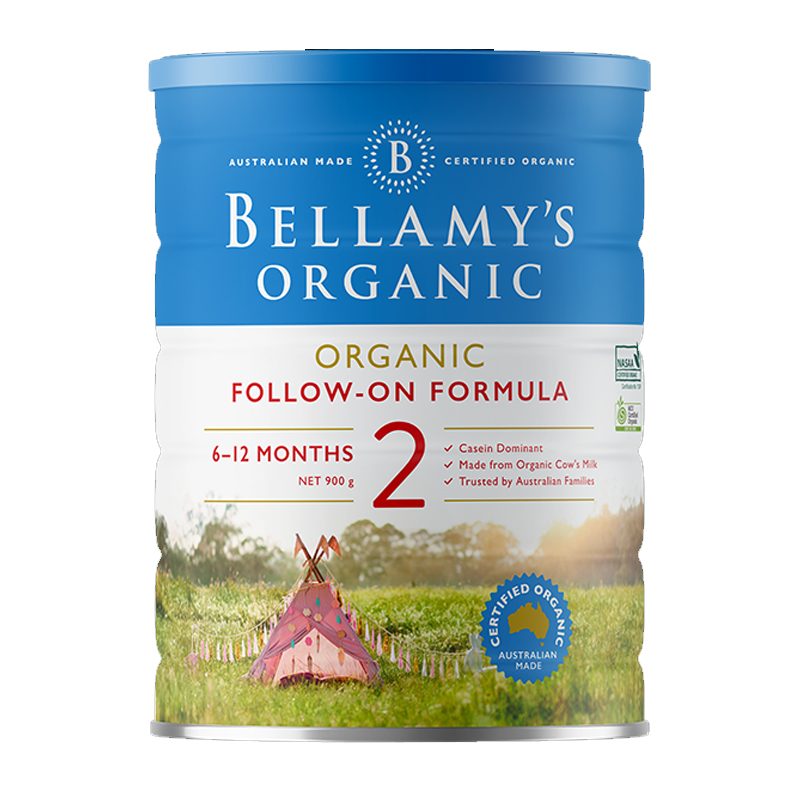 Bellamys Organic Follow-On Formula Step 2 (6-12 Month) 900gr | Gogobli