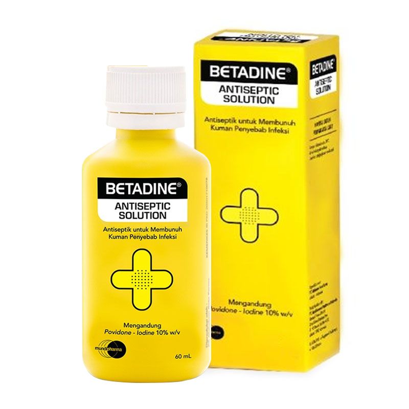 Betadine Antiseptic Solution 60ml | Gogobli