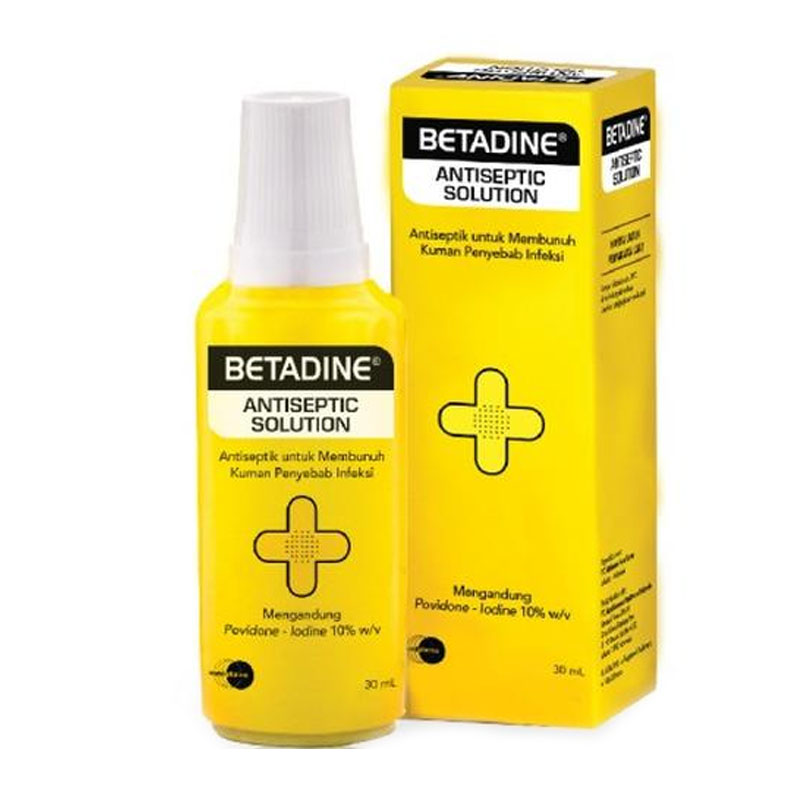 Betadine Antiseptic Solution 30ml | Gogobli