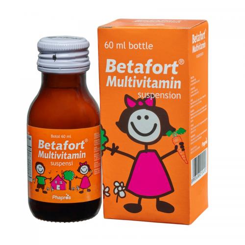 Betafort Multivitamin Syrup 60ml (ED: Jun 26) | Gogobli