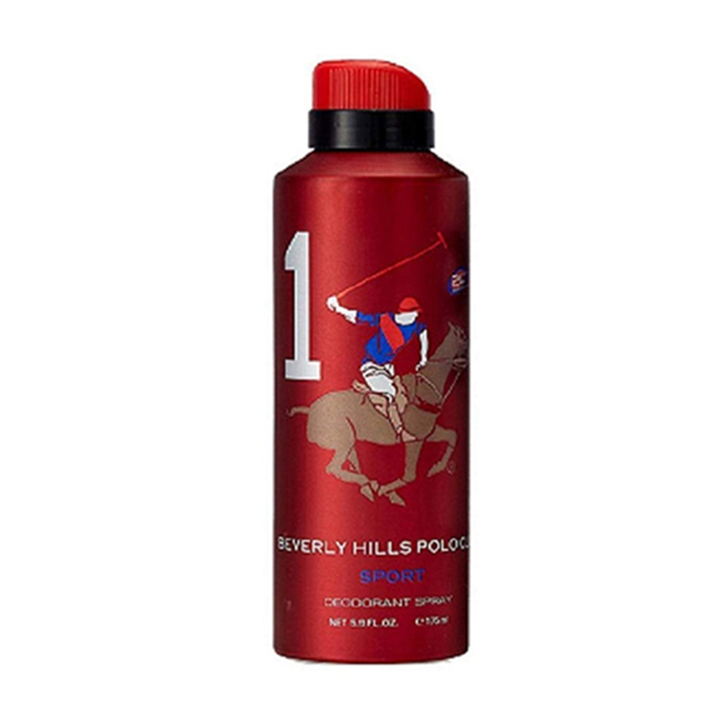 Beverly Hills Polo Club Sport Men Deodorant Spray No 1 175ml Gogobli