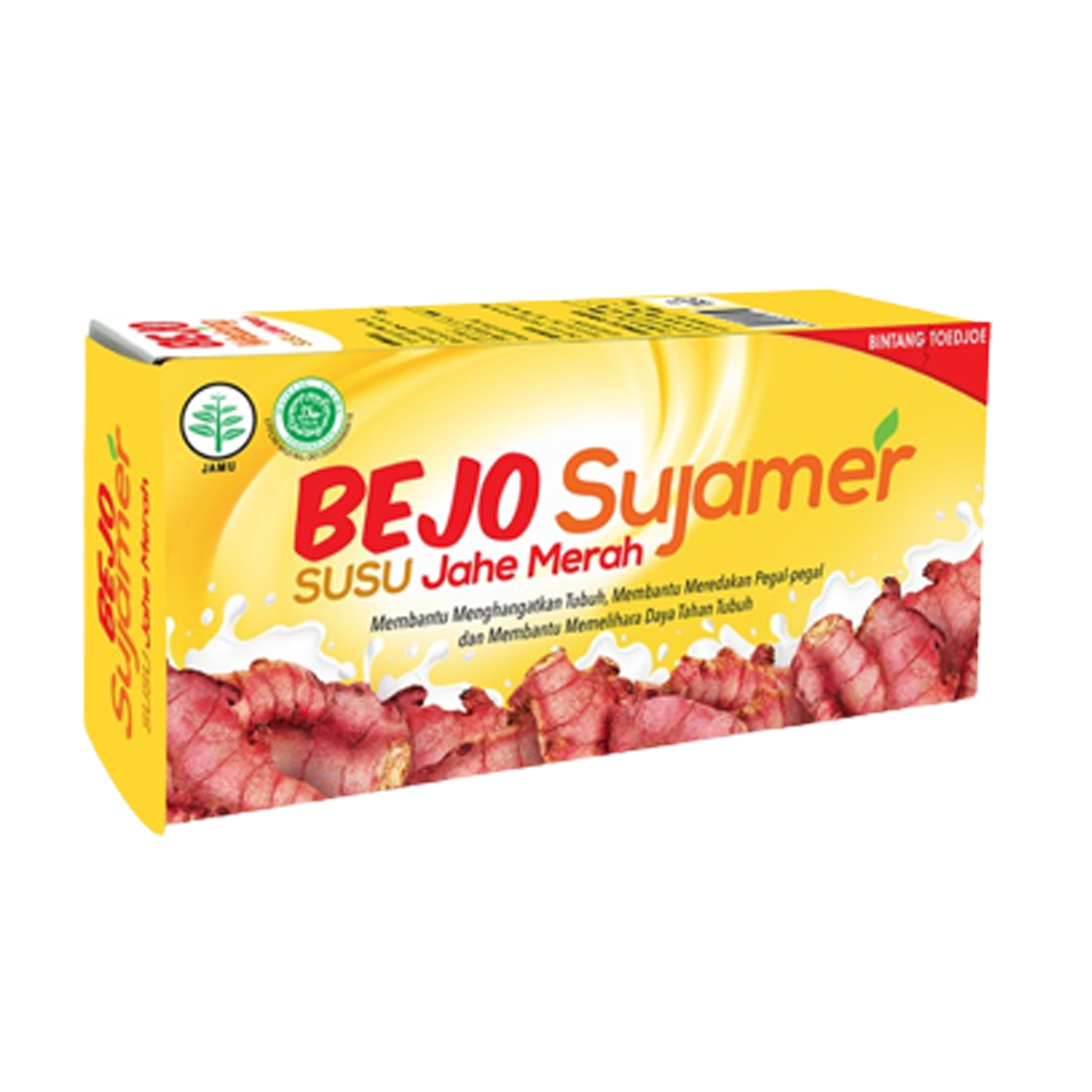 Bintang Toedjoe Bejo Sujamer Susu Jahe Merah (10s @10.5gr) | Gogobli