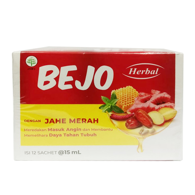 Bintang Toedjoe Bejo Jahe Merah Masuk Angin Pack (12s @ 15ml) | Gogobli