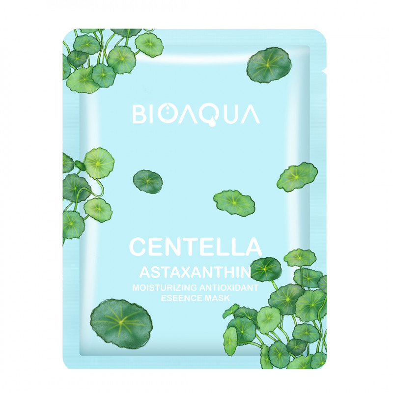 Bioaqua Centella Astaxanthin Moisturizing Antioxidant Essence Mask 25gr | Gogobli