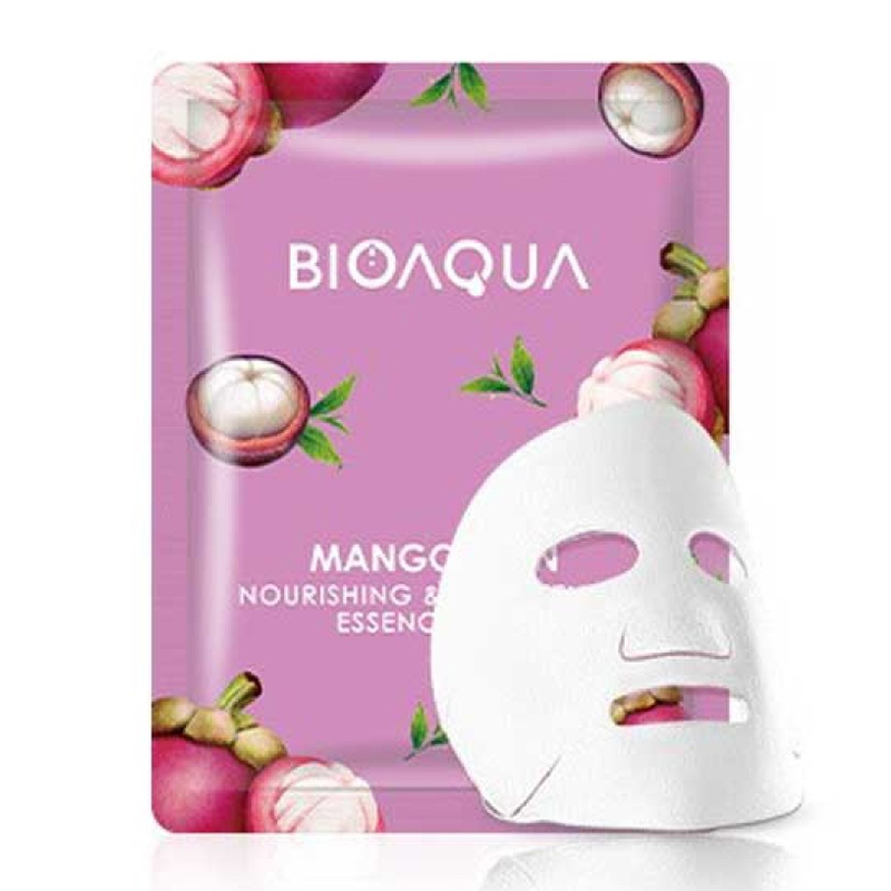 Bioaqua Mangosteen Nourishing & Brightening Essence Mask 25gr | Gogobli