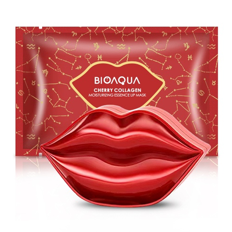 Bioaqua Cherry Collagen Moisturizing Essence Lip Mask 60gr | Gogobli