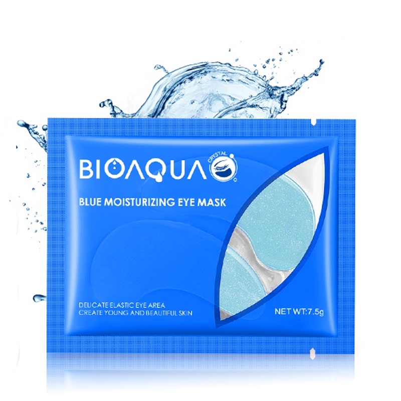 Bioaqua Blue Moisturizing Eye Mask 7.5gr | Gogobli