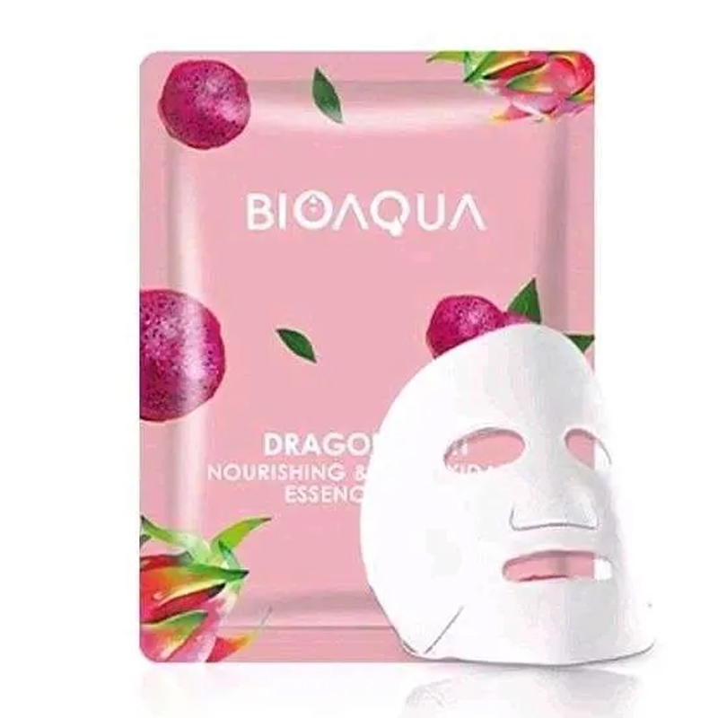 Bioaqua Dragon Fruit Nourishing & Antioxidant Essence Mask 25gr | Gogobli