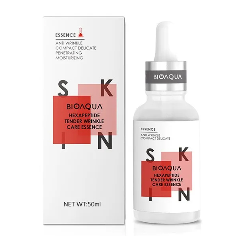 Bioaqua Hexapeptide Tender Wrinkle Care Essence 50ml | Gogobli