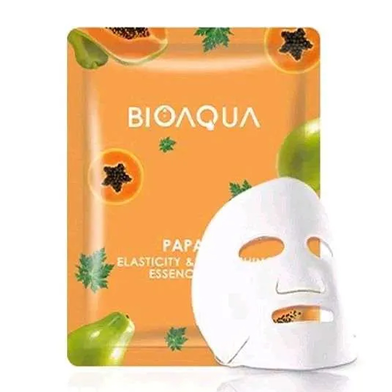 Bioaqua Papaya Elasticity & Nourishing Essence Mask 25gr | Gogobli