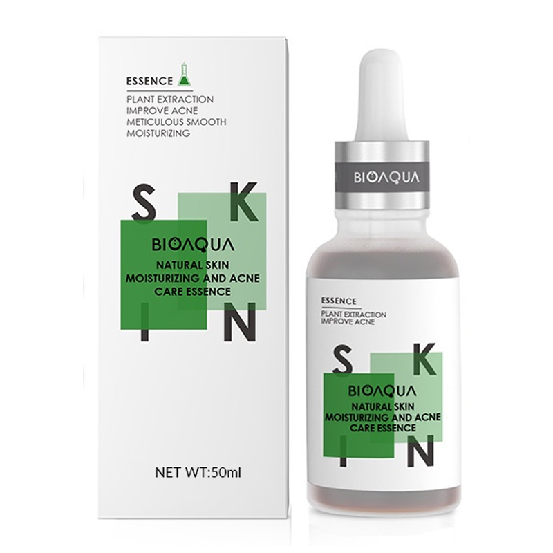 Bioaqua Natural Skin Moisturizing And Acne Care Essence 50ml | Gogobli