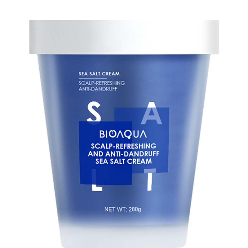 Bioaqua Scalp-Refreshing And Anti Dandruff Sea Salt Cream 280gr | Gogobli