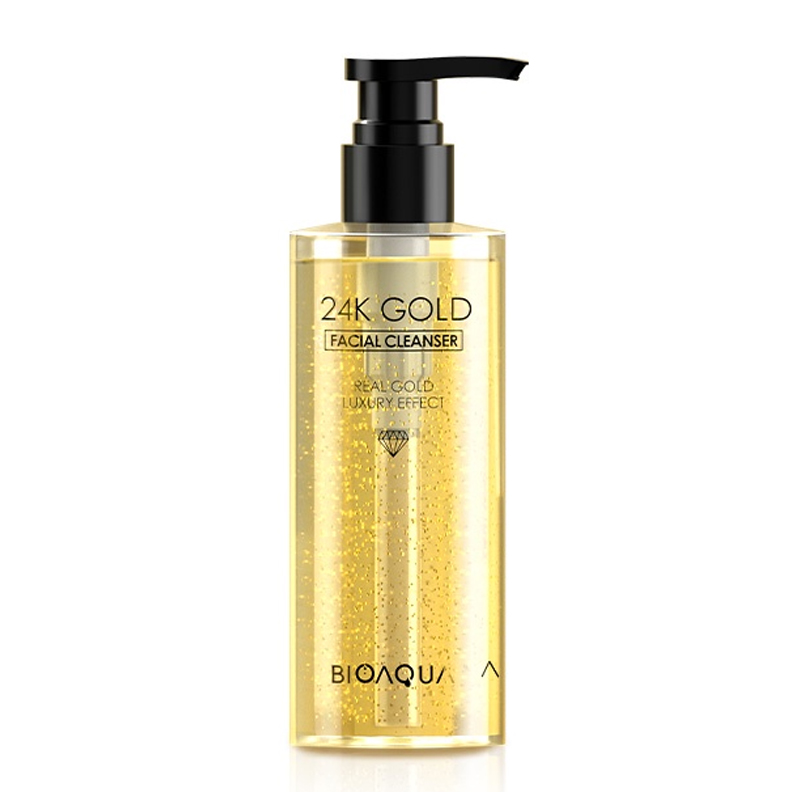 Bioaqua 24K Gold Facial Cleanser 200ml | Gogobli