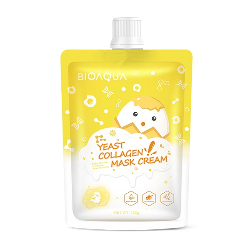Bioaqua Yeast Collagen Mask Cream 100gr | Gogobli