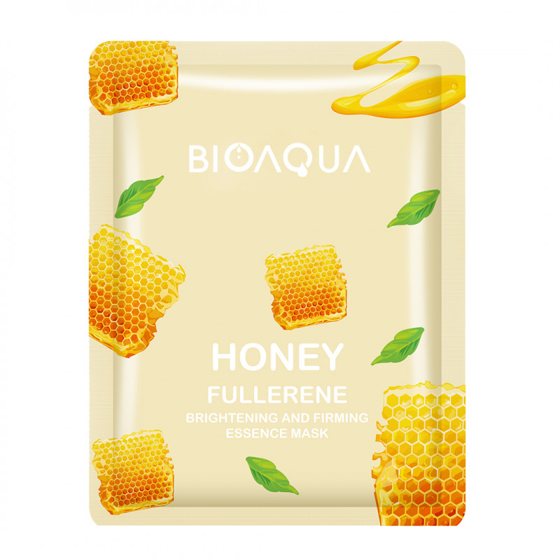 Bioaqua Honey Fullerene Brightening And Firming Essence Mask 25gr | Gogobli