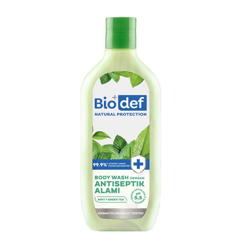 Biodef Body Wash Mint + Green Tea 275ml | Gogobli