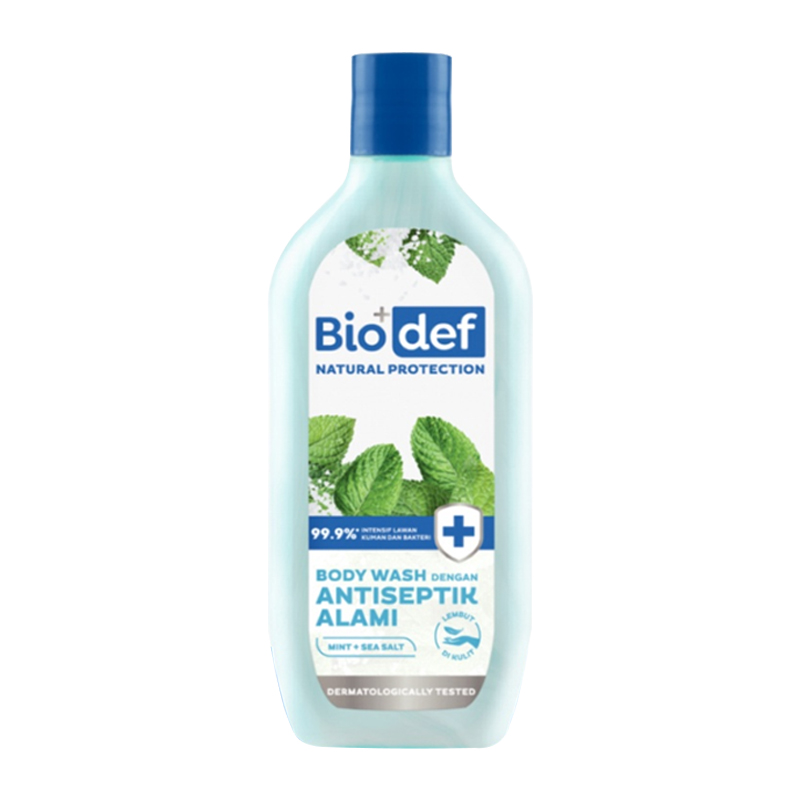Biodef Body Wash Mint + Sea Salt 275ml | Gogobli