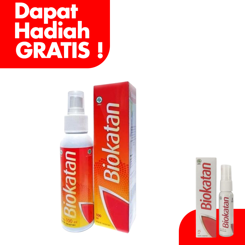 Biokatan Merah 100ml (BONUS 1pc Biokatan Putih 25ml) | Gogobli
