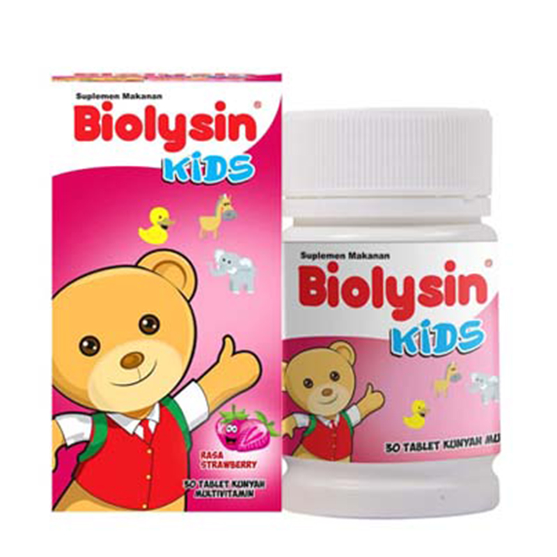 Biolysin Kids Strawberry 30tab | Gogobli