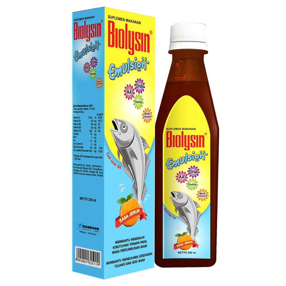 Biolysin Emulsion 250ml (ED: Jul 23) | Gogobli