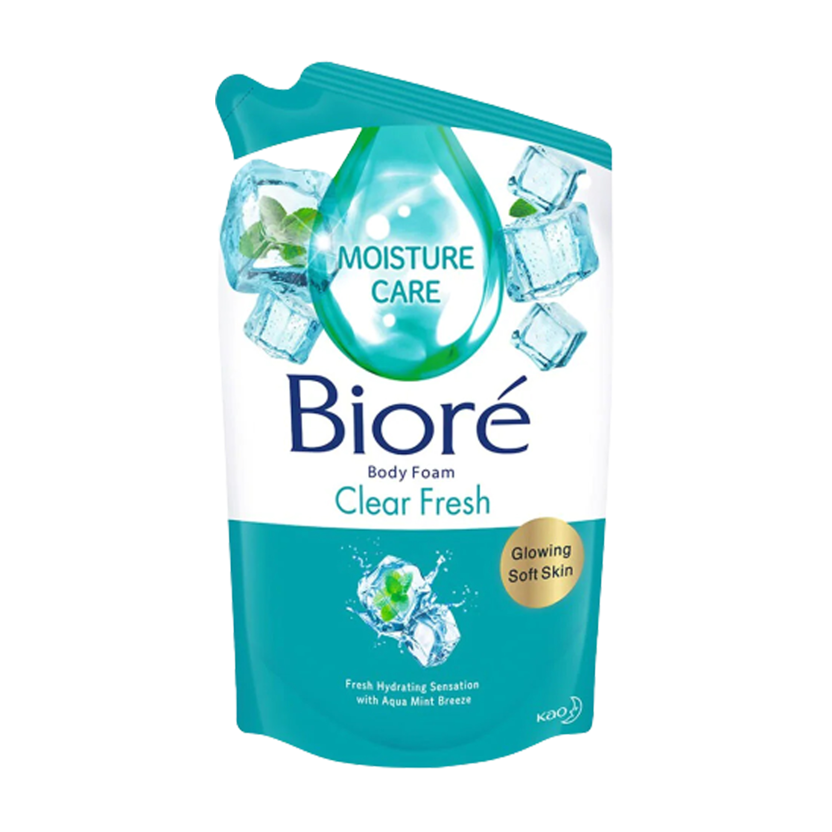 Biore Body Foam Clear Fresh Pouch 400ml | Gogobli