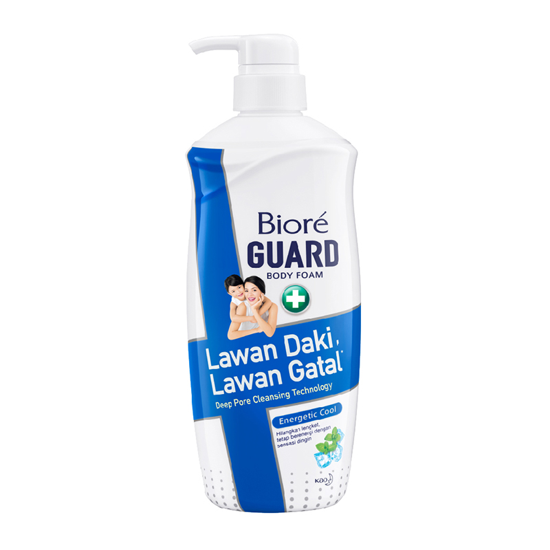 Biore Guard Body Foam Energetic Cool 550ml | Gogobli