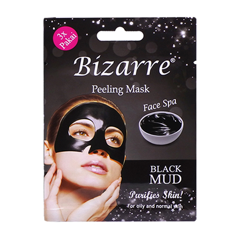 Bizarre Peel Off Mask Black Mud Purifies Skin 15ml | Gogobli