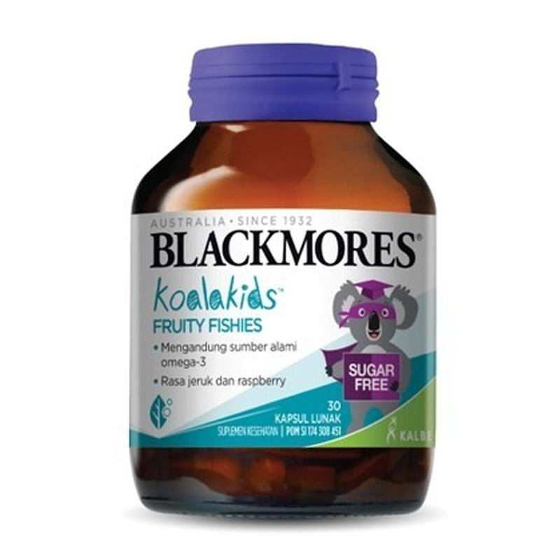 Blackmores Koalakids Fruity Fishies 30 Capsules | Gogobli