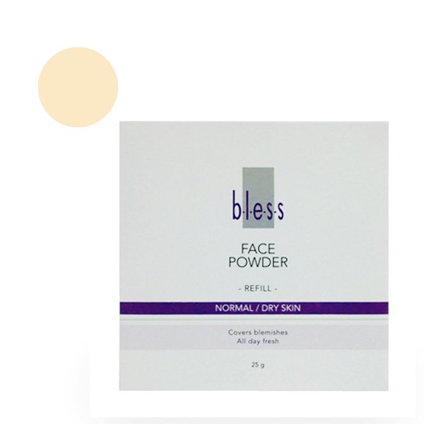 Bless Refill Face Powder Natural 25gr | Gogobli