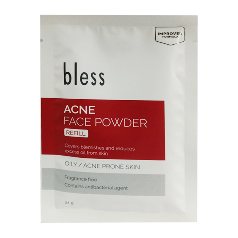 Bless Refill Acne Face Powder Beige 21gr | Gogobli