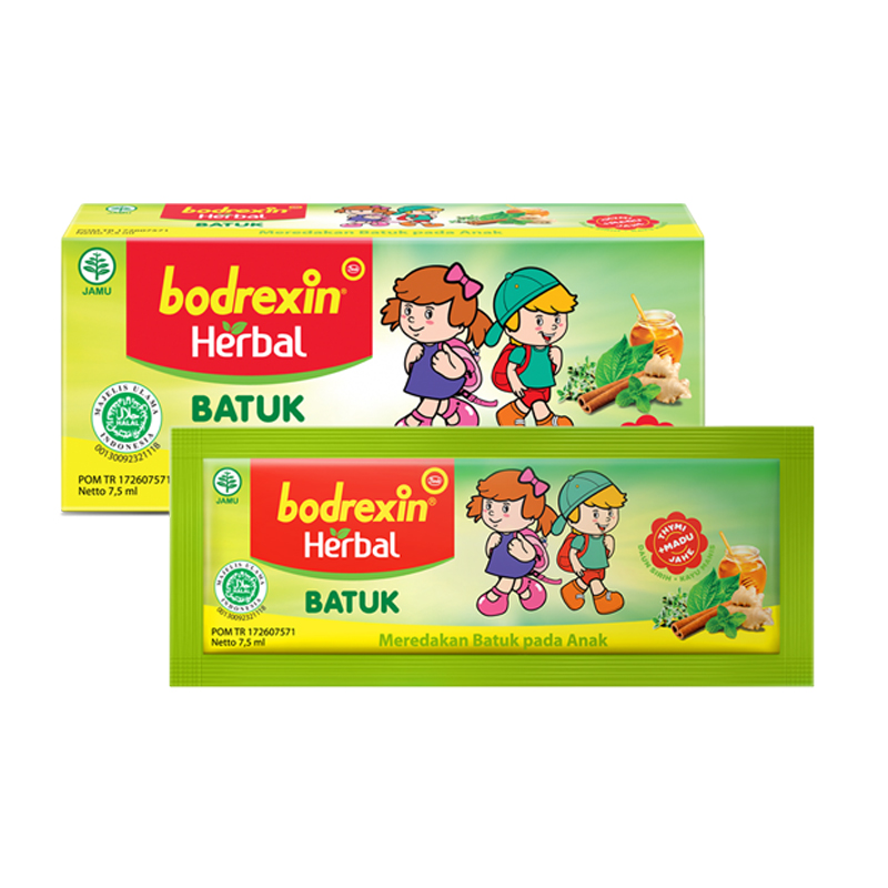 Bodrexin Herbal Batuk (5s @ 7.5ml) | Gogobli