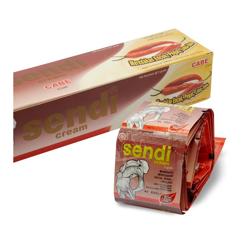 Borobudur Sendi Cream Cabe (20s @ 2gr) | Gogobli