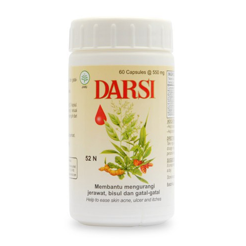 Borobudur Jamu Darsih 60 Kapsul
