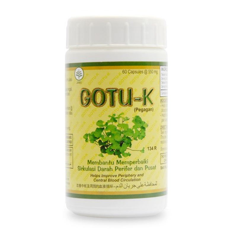 Borobudur Gotu-K 60 Kapsul (ED: Nov 25) | Gogobli