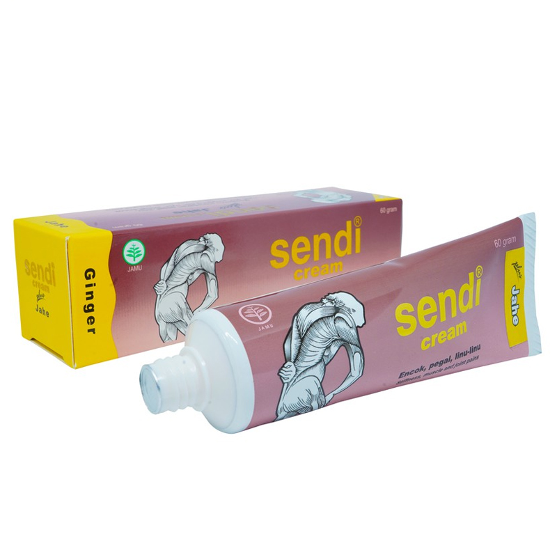 Borobudur Sendi Cream Jahe Tube 60gr | Gogobli
