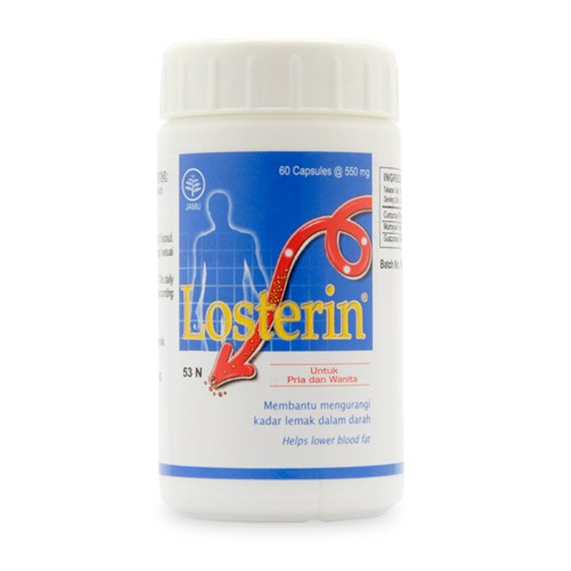 Borobudur Losterin 60 Kapsul (ED: Agust 24) | Gogobli