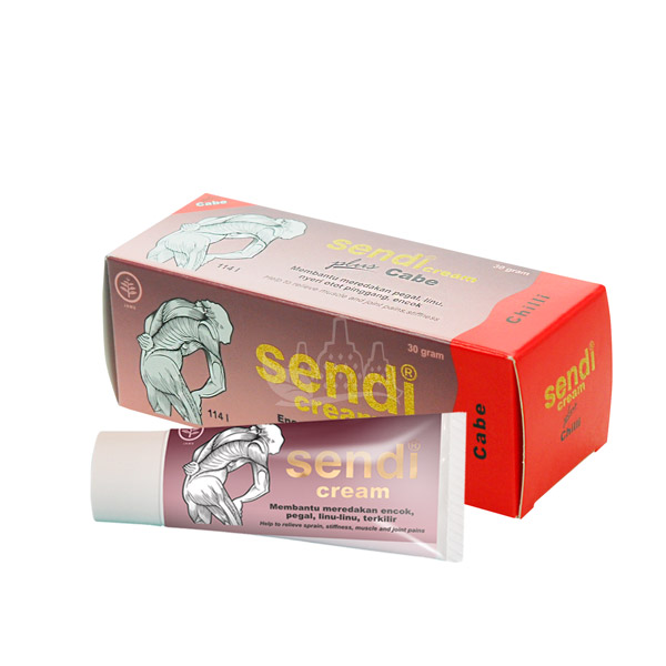 Borobudur Sendi Cream Cabe Tube 30gr | Gogobli