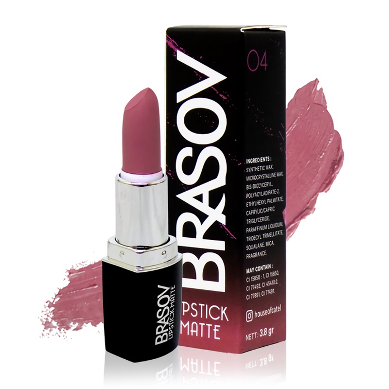 Brasov Lipstick Matte 04 3.8gr | Gogobli