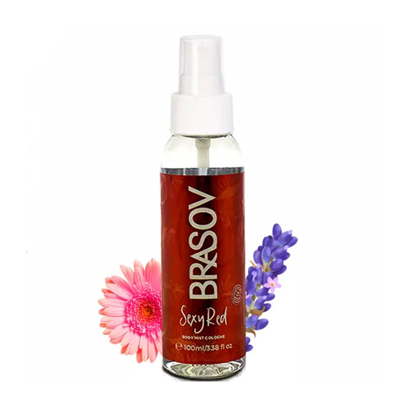Brasov Body Mist Cologne Sexy Red 100ml | Gogobli