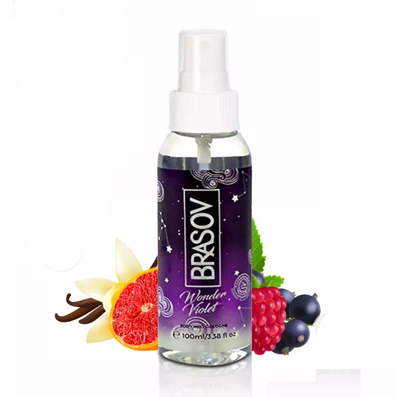 Brasov Body Mist Cologne Wonder Violet 100ml | Gogobli