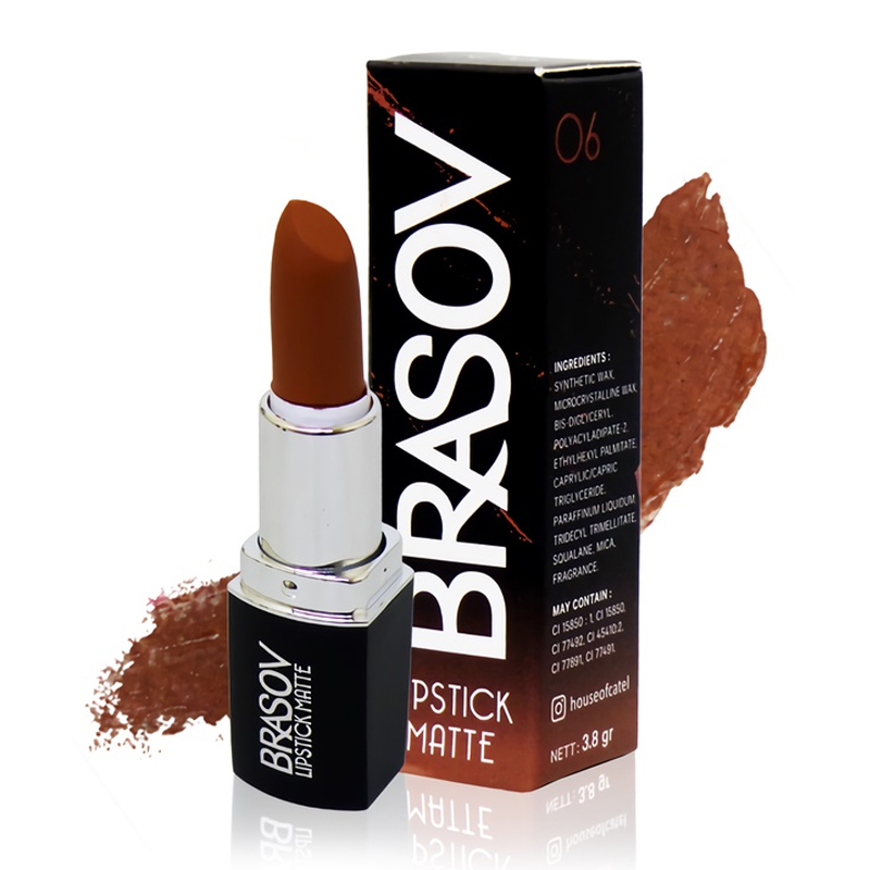 Brasov Lipstick Matte 06 3.8gr | Gogobli