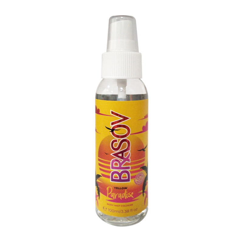 Brasov Body Mist Cologne Yellow Paradise 100ml | Gogobli