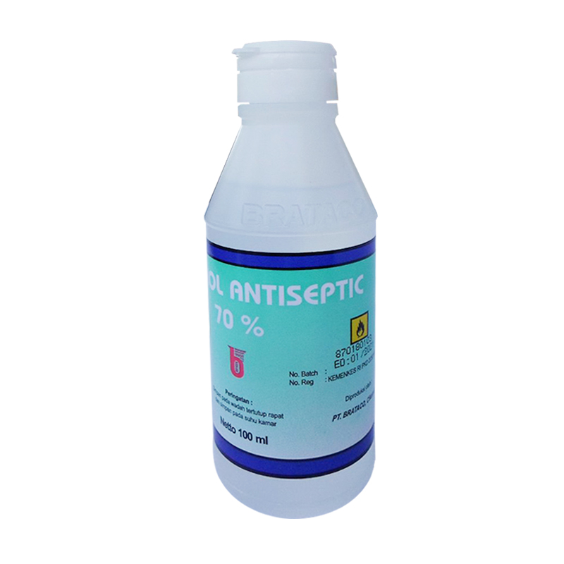 Brata Care Alkohol Antiseptik 70% 100ml | Gogobli