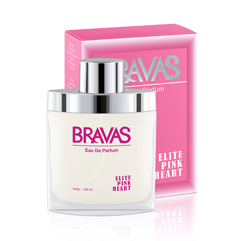 Bravas Eau De Perfume Elite Pink Heart 100ml | Gogobli