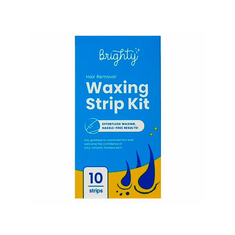 Brighty Hair Removal Waxing Strip Kit  | Gogobli