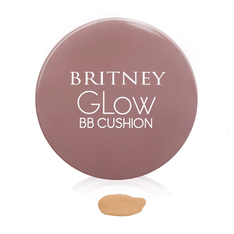Britney Glow BB Cushion Natural Beige | Gogobli