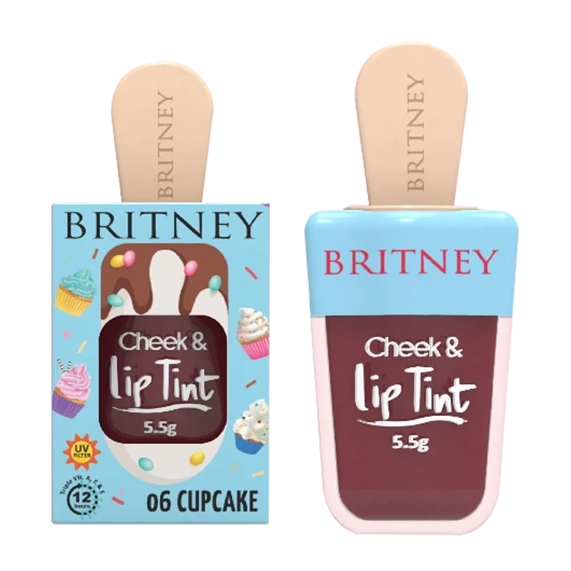 Britney Cheek And Lip Tint Cupcake 5.5gr | Gogobli