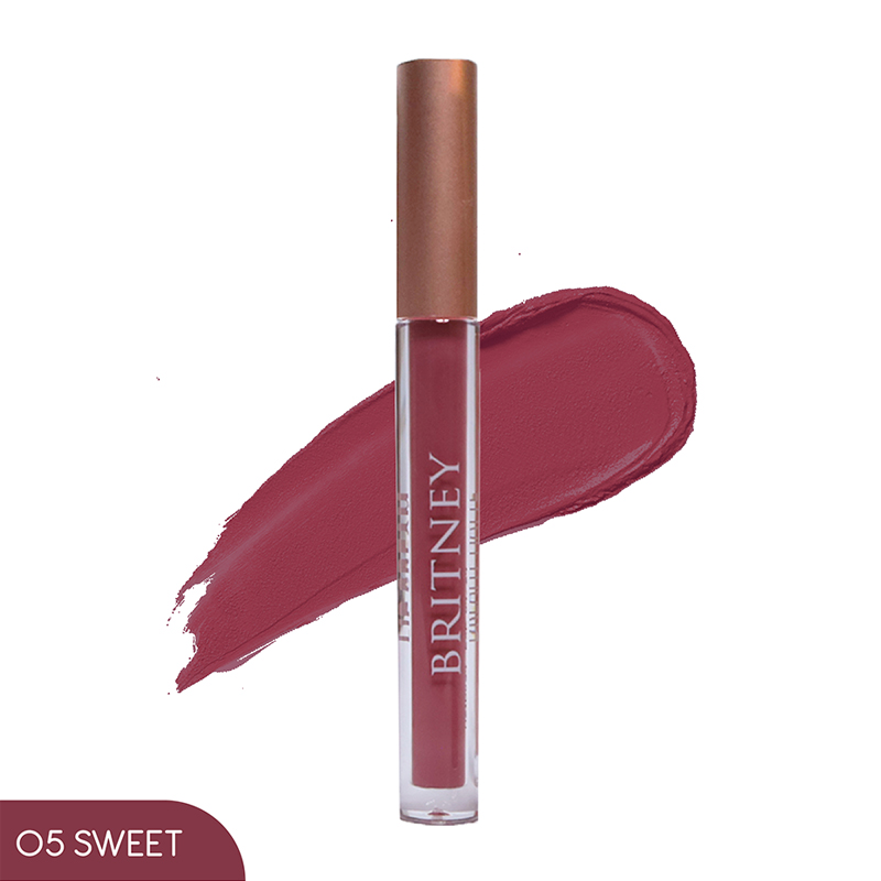 Britney Dreamy Matte Lip Cream 05 Sweet 1.5gr | Gogobli