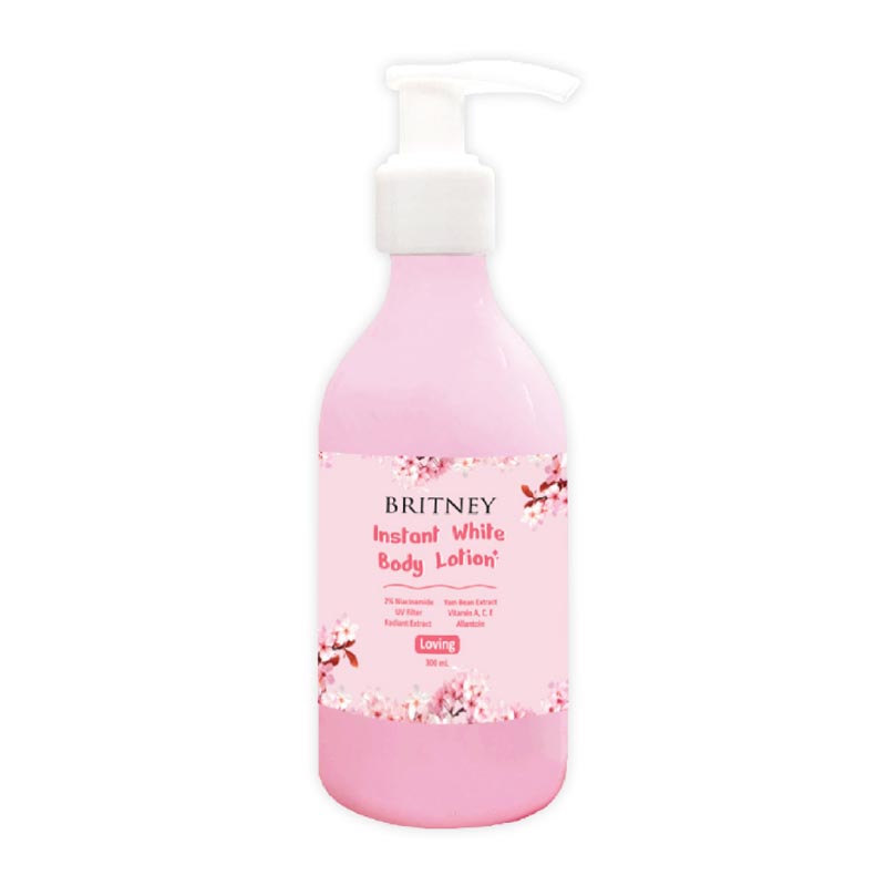 Britney Instant White Body Lotion Loving 300ml | Gogobli